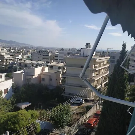 Athens View Apartment Near Metro Station Agia Marina Exterior photo
